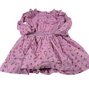 Baby Gap Toddler Girl 3T Purple Dress 100% Cotton